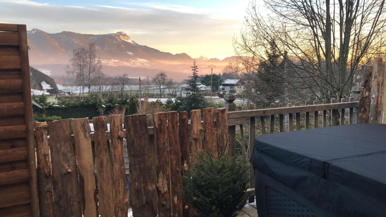 La Cabane A L'Oree Des Bornes Evires Luaran gambar