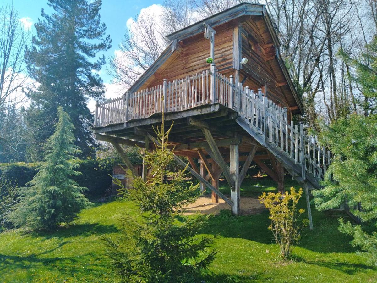 La Cabane A L'Oree Des Bornes Evires Luaran gambar