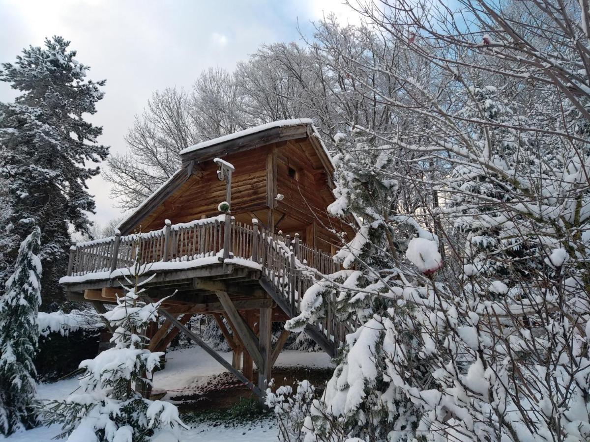 La Cabane A L'Oree Des Bornes Evires Luaran gambar