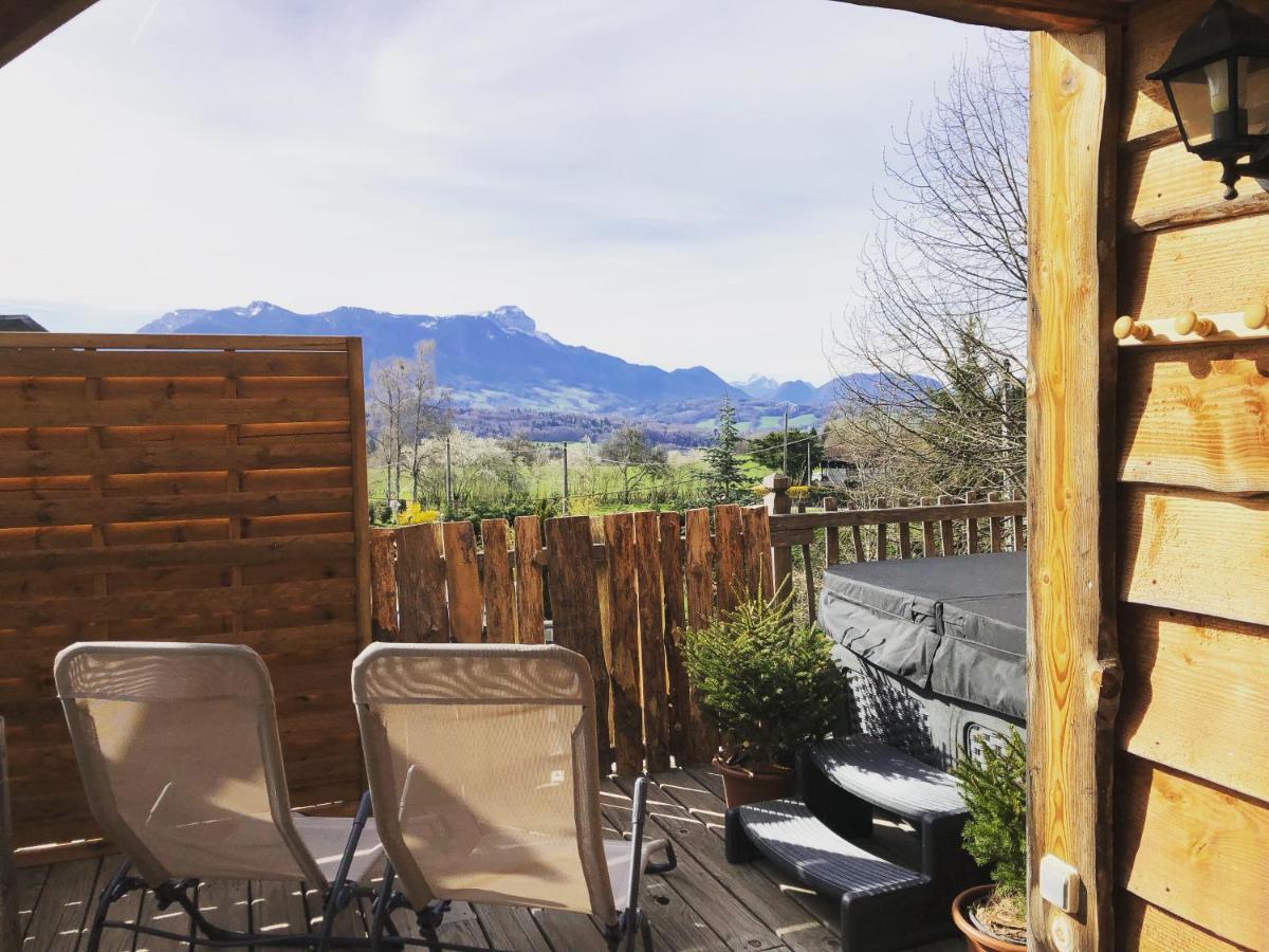 La Cabane A L'Oree Des Bornes Evires Luaran gambar