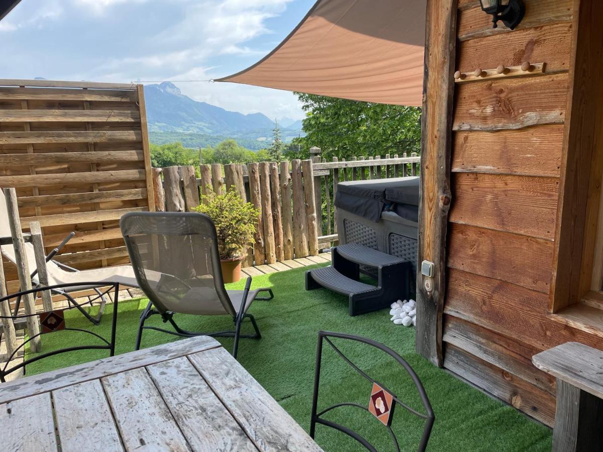 La Cabane A L'Oree Des Bornes Evires Luaran gambar